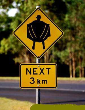 Flasher Ahead